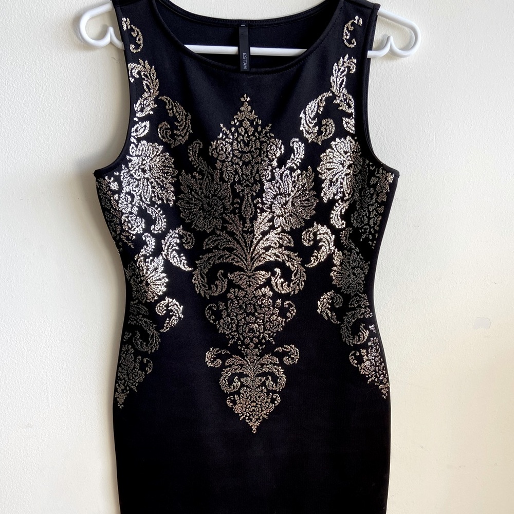 Estam Baroque Sheath Dress